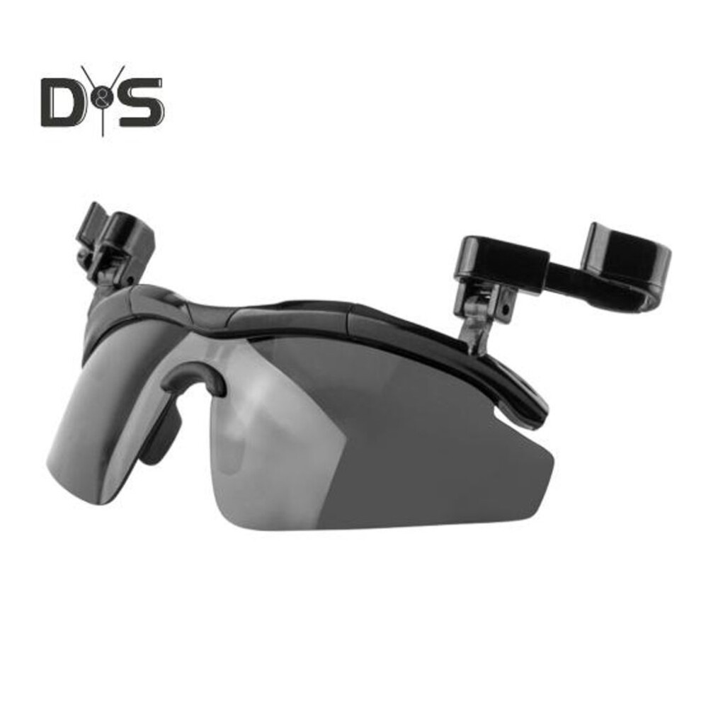 Clip-on Polarized Sunglasses Adjustable Flip Cover UV Protection Sunglasses Men Women Outdoor Hiking Golf Fishing Cycling Driving Traveling Hat Clip