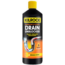 Kilrock Bathroom and Kitchen Drain Unblocker 1 Litre