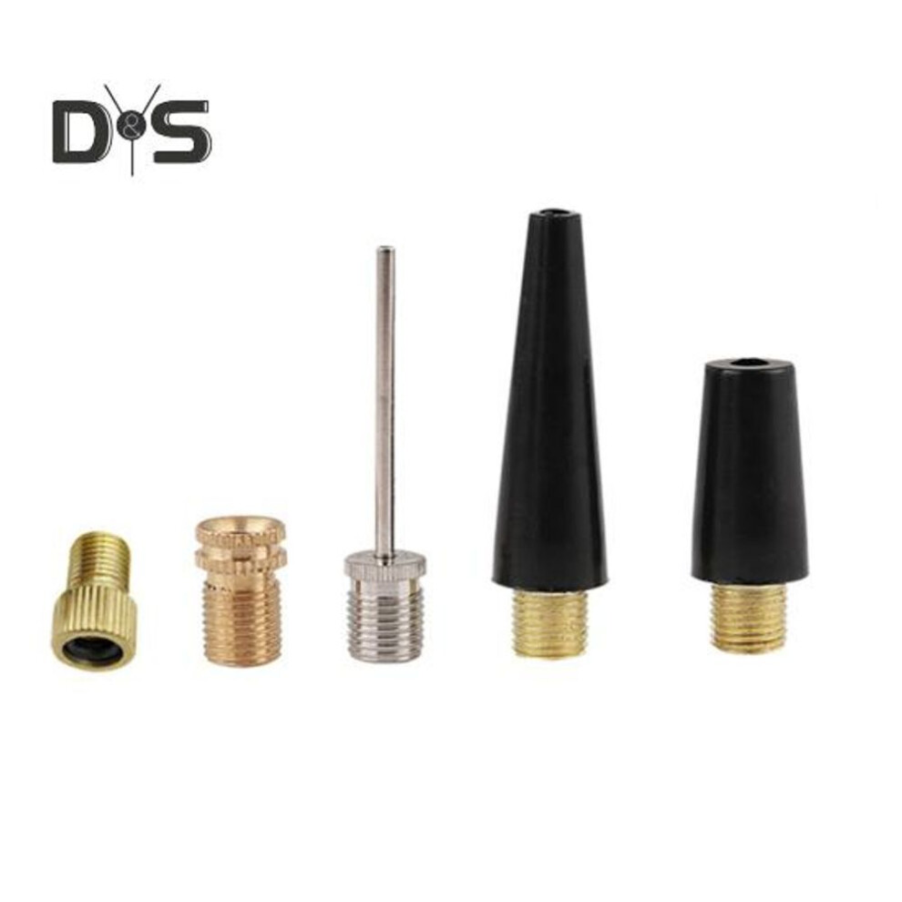 Ball Needle Long Short Nozzles Set Rustproof Corrosion Resistant Easy Installation Wide Compatibility Air Pump Ball Needle Accessories Set