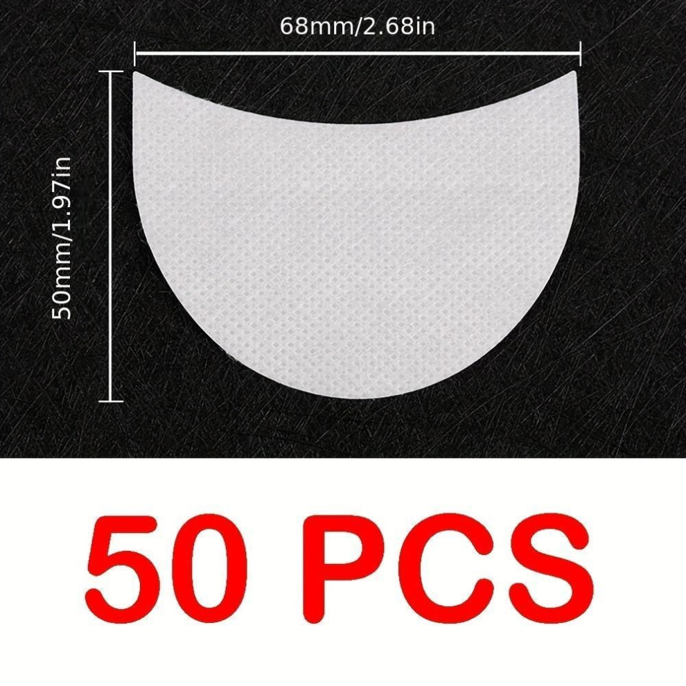 Eyeliner Shield 50pcs - Lint Free Patch For Eyeshadow Shields Protector Pads False Eyelash Extension Makeup Tool