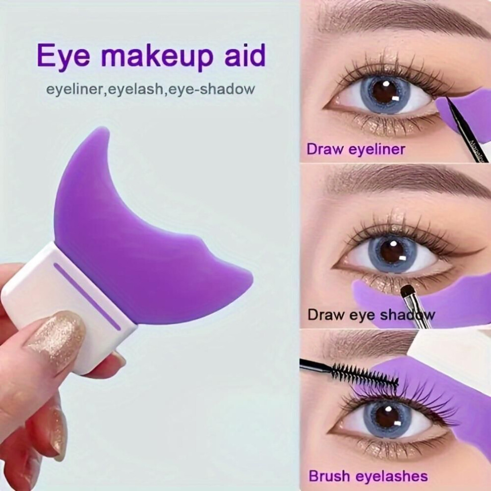 Eyeliner & Eyelash Guide - Essential Makeup Aid for Precise Lining and Lash Lifting