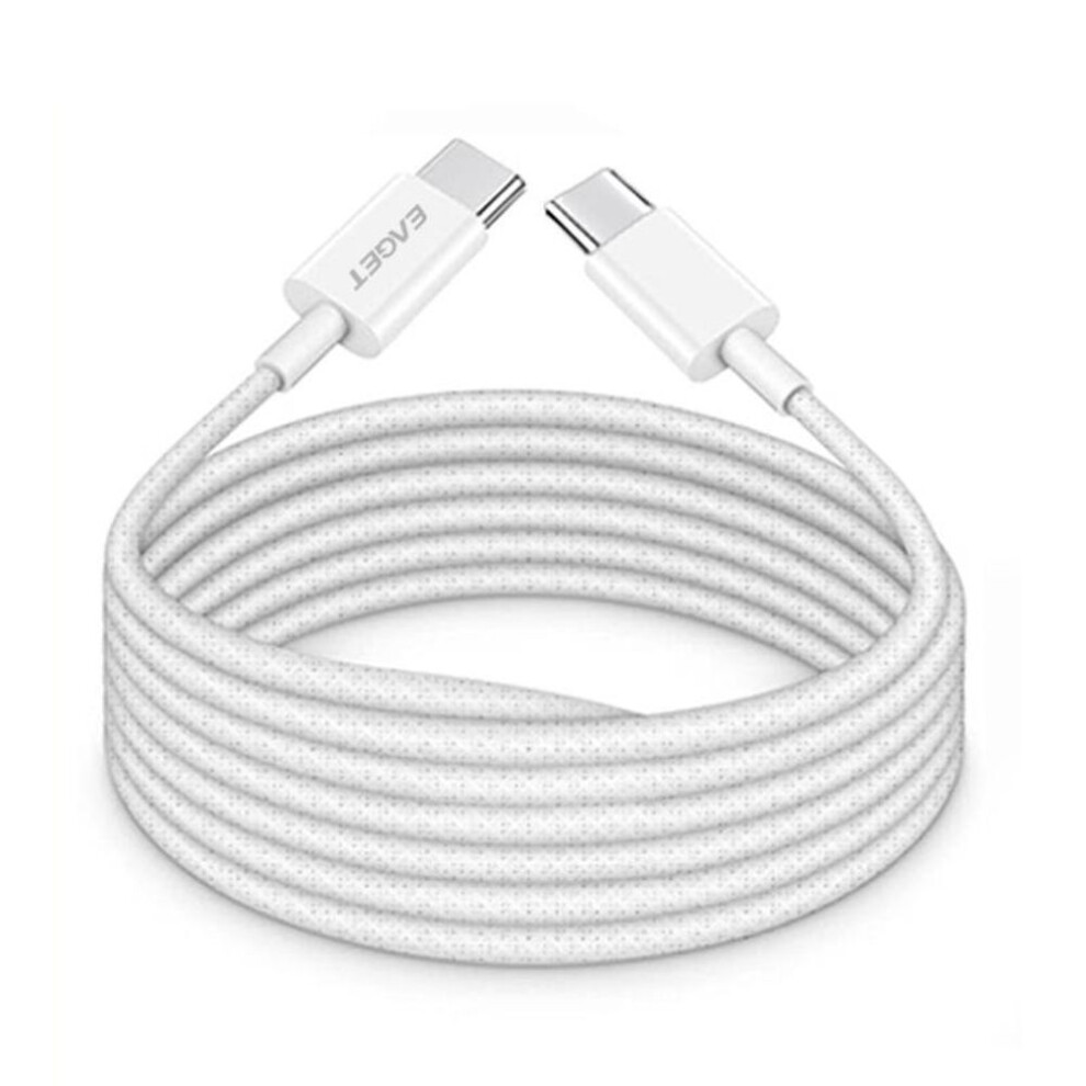 60W Fast Charging Cable Type-C to Type-C Fast Charging Data Cable Huge Data Transfer in Second Suit foriPhone15 iPad iPod Android devices