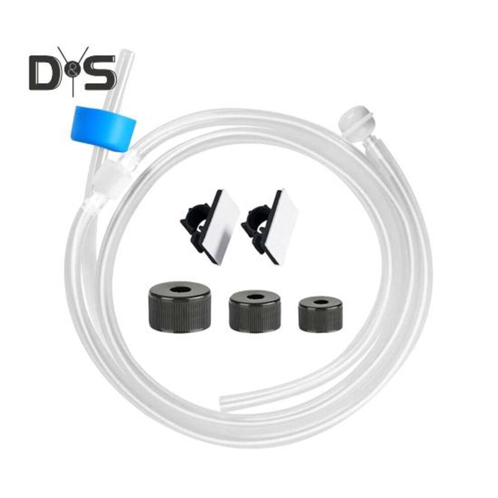 Kitchen Sink Soap Dispenser Extension Tube Kit With 47" Hose Prevent Backflow Check Valve Multipurpose Hand Sanitizer Liquid Lotion Dispenser Pump