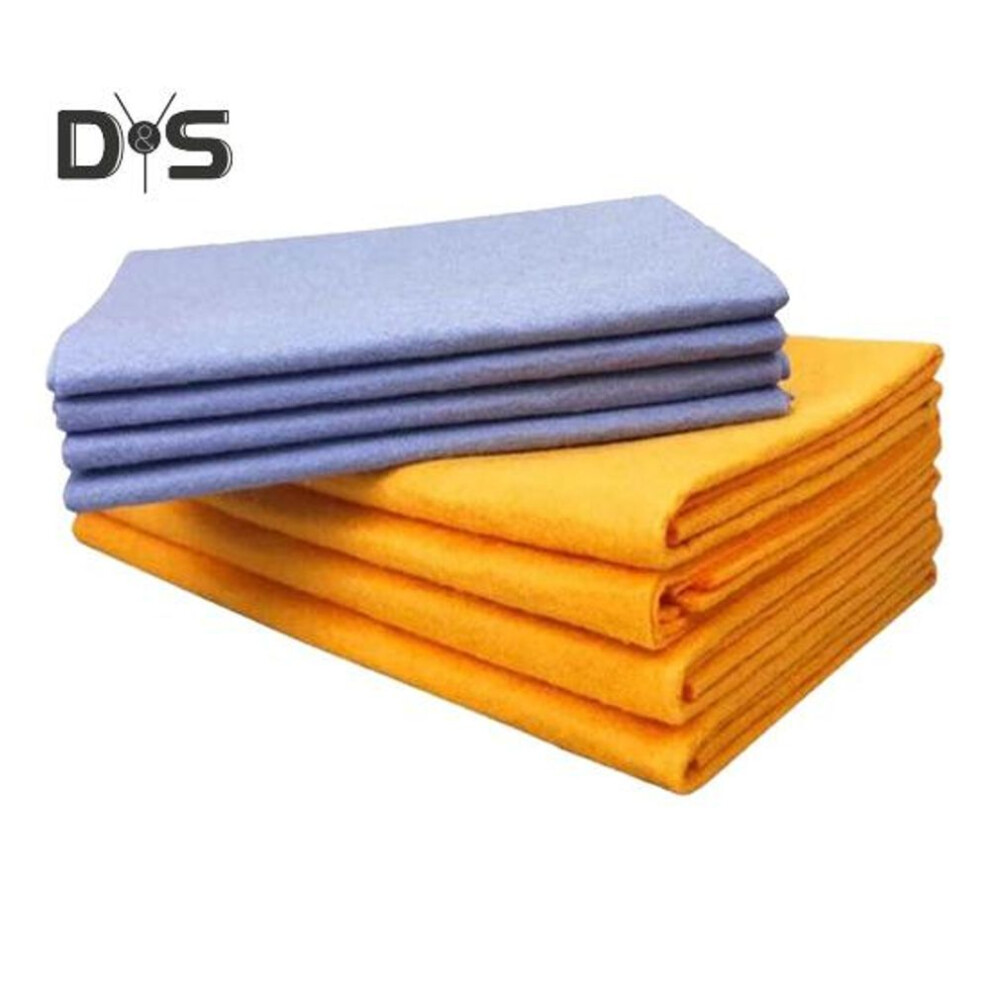 8Pcs/Set Cleaning Towel Kitchen Bathroom Windows Lint-Free Cleaning Towels Scratch-Free Easy to Store Towels
