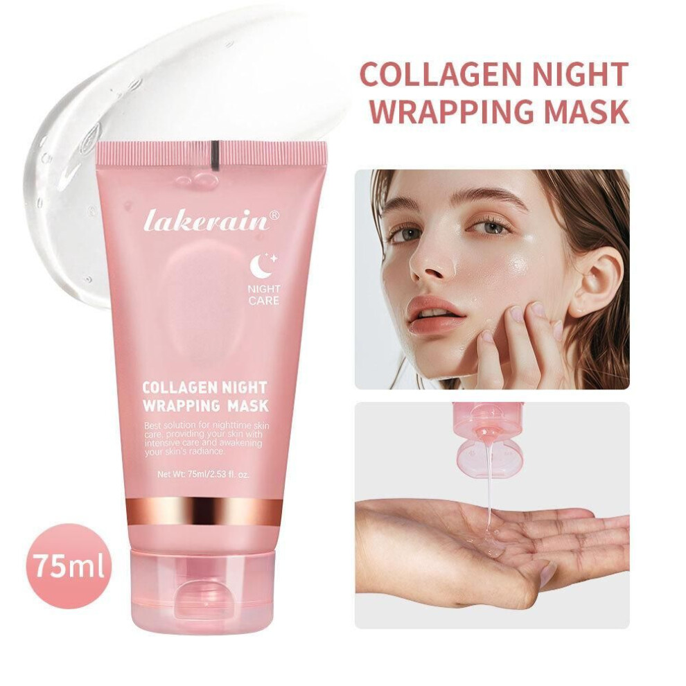Lakerain Collagen Evening Mask Deep Cleansing Exfoliating Peel Mask