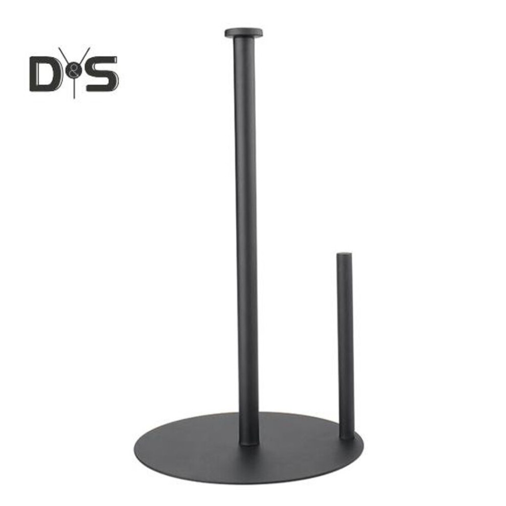 Countertop Paper Towel Holder Tissue Rack with Anti-Slip Weighted Base Sturdy Kitchen Construction Roll Holder Paper Rack