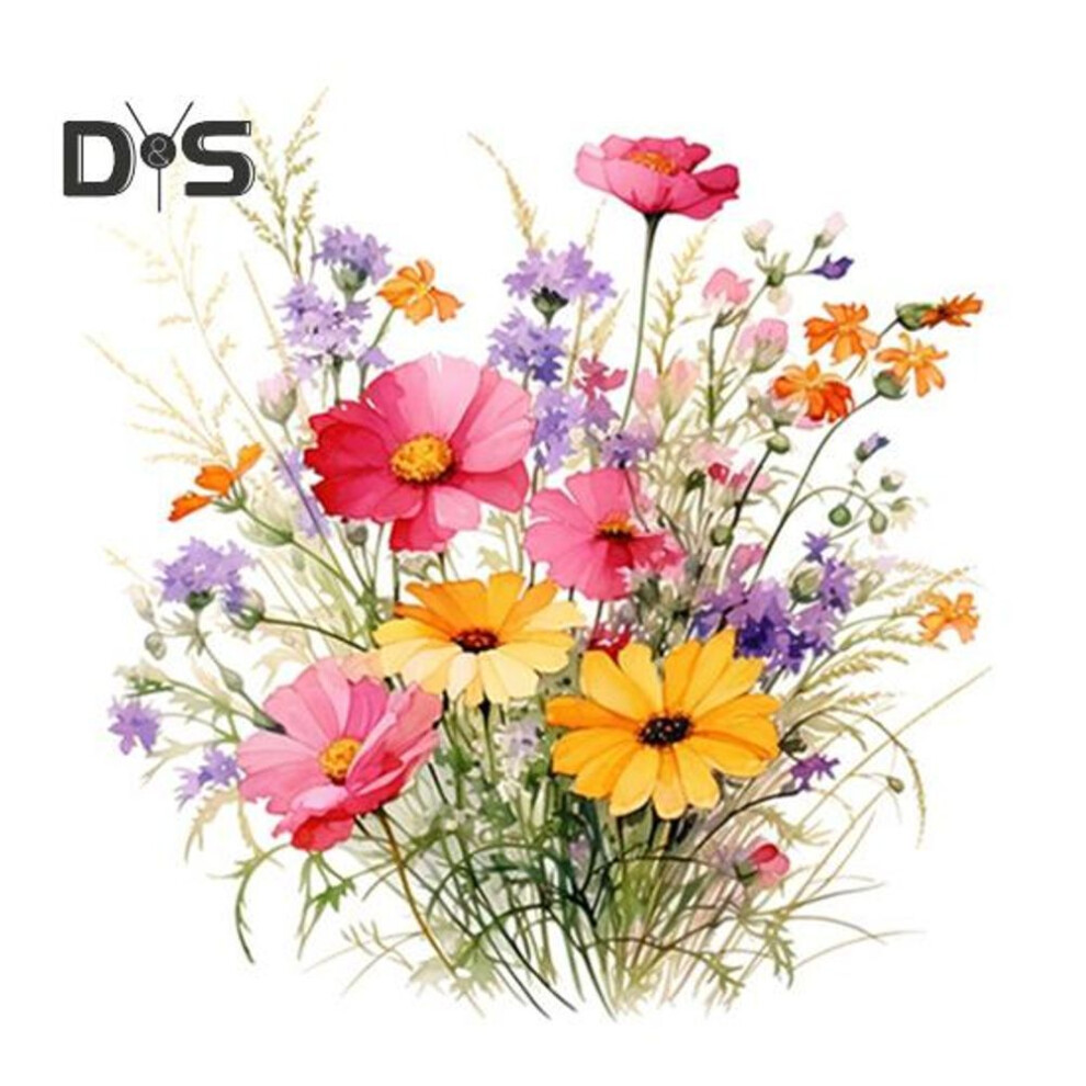 Colorful Flower Toilet Sticker Waterproof Removable Self-adhesive PVC Living Room Bathroom Wall Art Floral Plants Toilet Seat Lid Decoration Decal