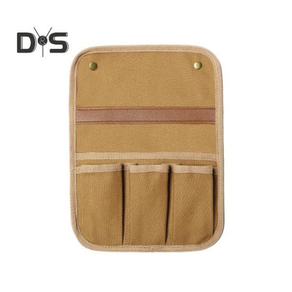 Camping Chair Armrest Hanging Bag Heavy Duty Waterproof Canvas Multi-purpose Outdoor Fishing Beach Armchair Organizer Side Bag