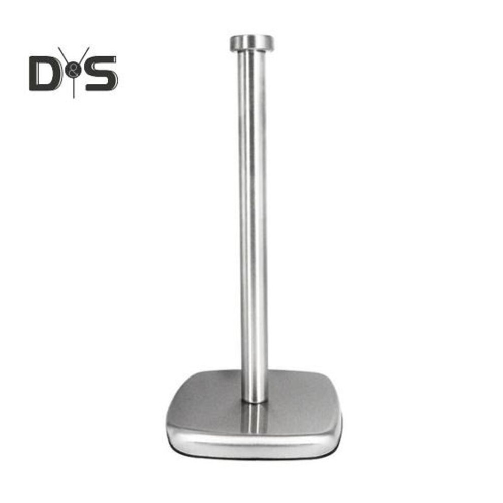 Countertop Paper Towel Holder With Stable Base Polished Surface Rustproof Paper Towel Roll Holder For Bathroom Kitchen