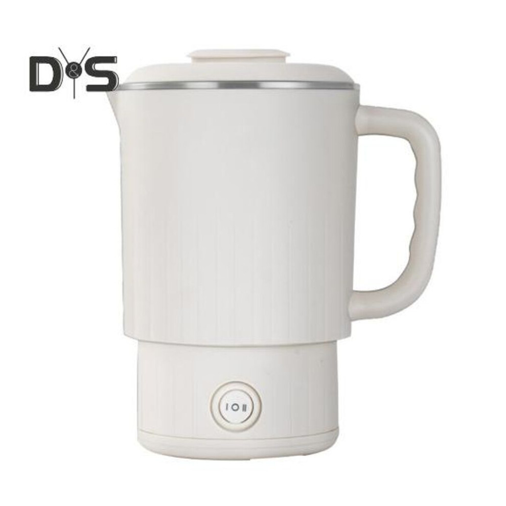 800ml Collapsible Travel Electric Kettle Bpa-free Auto Shut-off Foldable Design Portable 600w Water Boiler Small Kettle