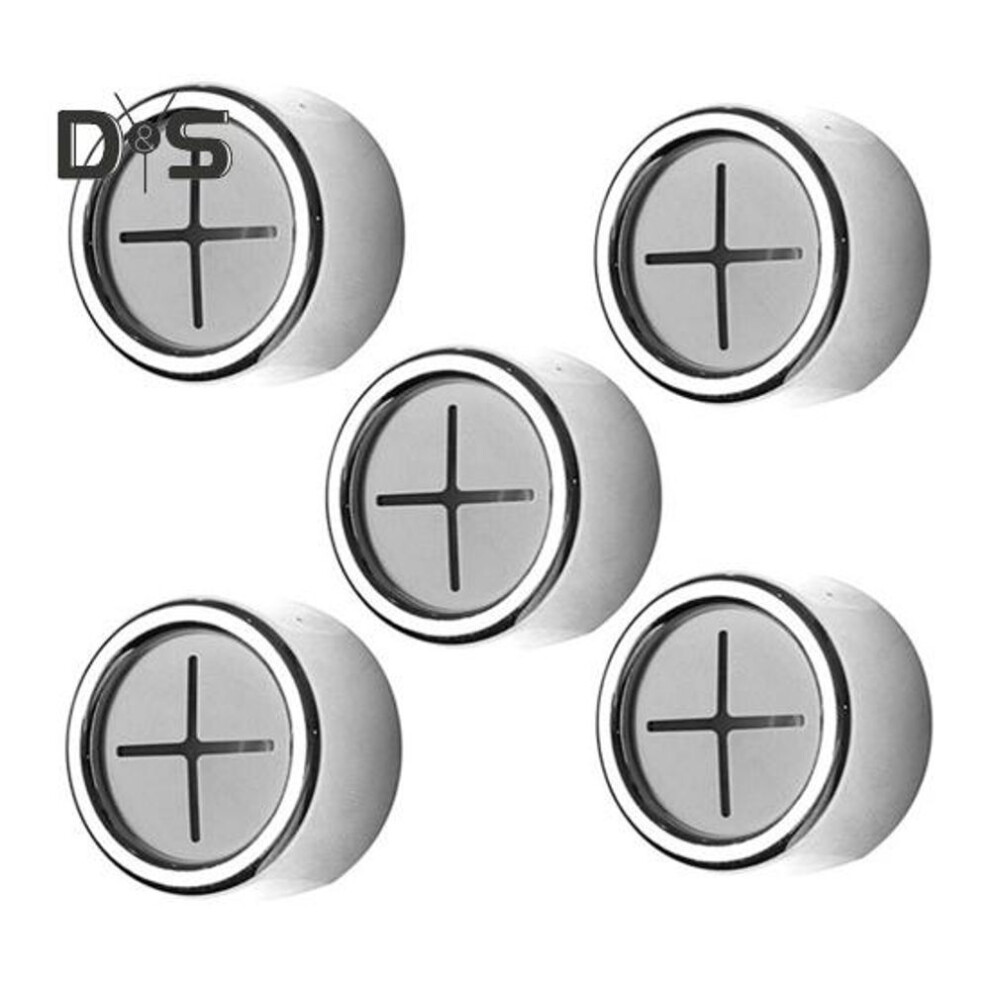 5Pcs Self Adhesive Towel Holder Wall Mounted Bathroom Organizer Easy Installation Anti-Collision Round Towel Hooks Dishcloth Clips
