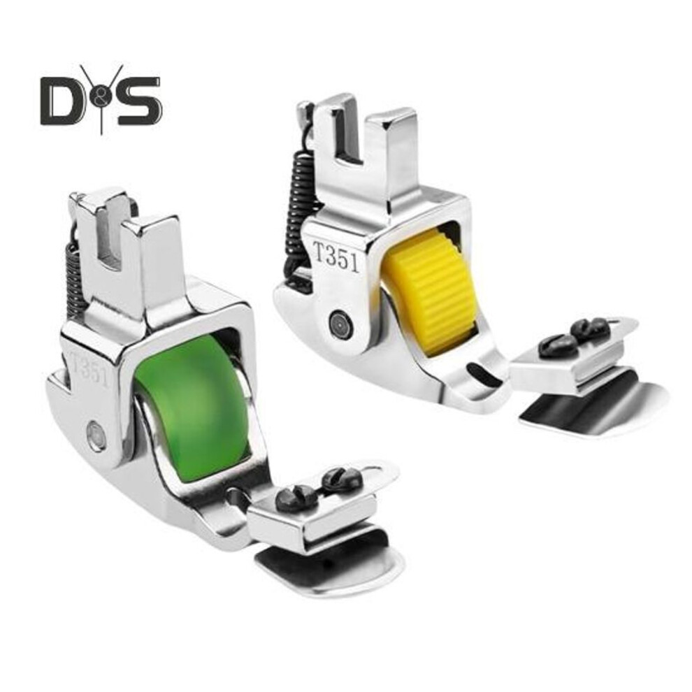 2pcs Versatile Adjustable Rolled Hemmer Presser Foot Universal Multi-function Invisible Zipper Guide Hem Foot Sewing Machine Presser Feet Tool