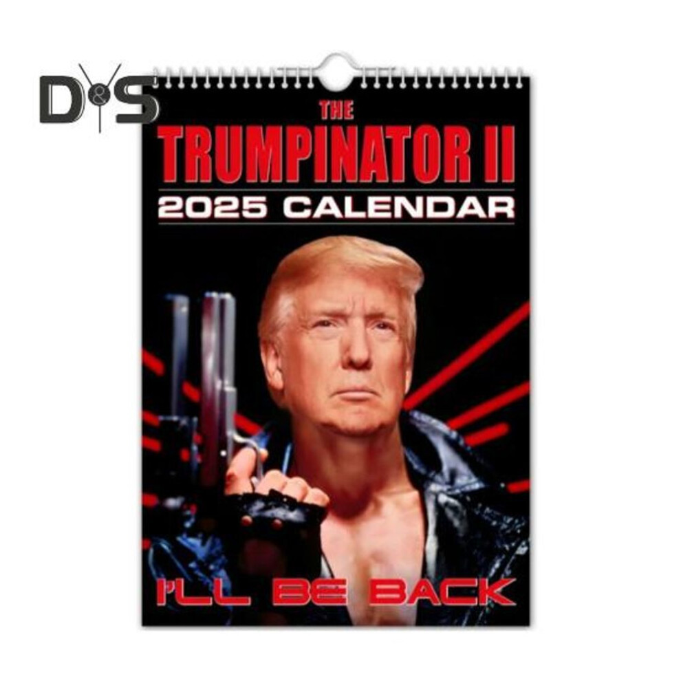 2025 Wall Calendar The Trumpinator Wall Hanging Calendar 12 Monthly Planner Home Office Schedule Organizer