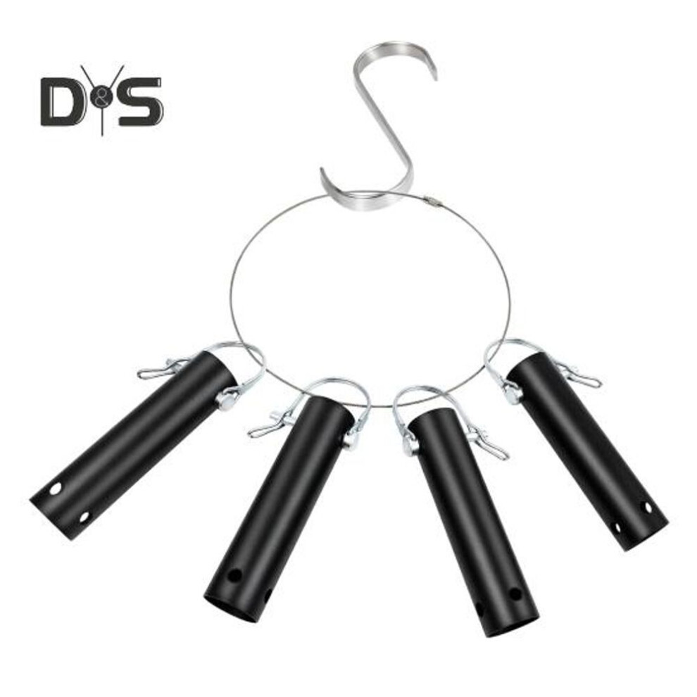 Pool Tool Holder Storage Organizer with S Shaped Hook Strong Load-bearing Multipurpose Pool Cleaning Equipment Storage Rack