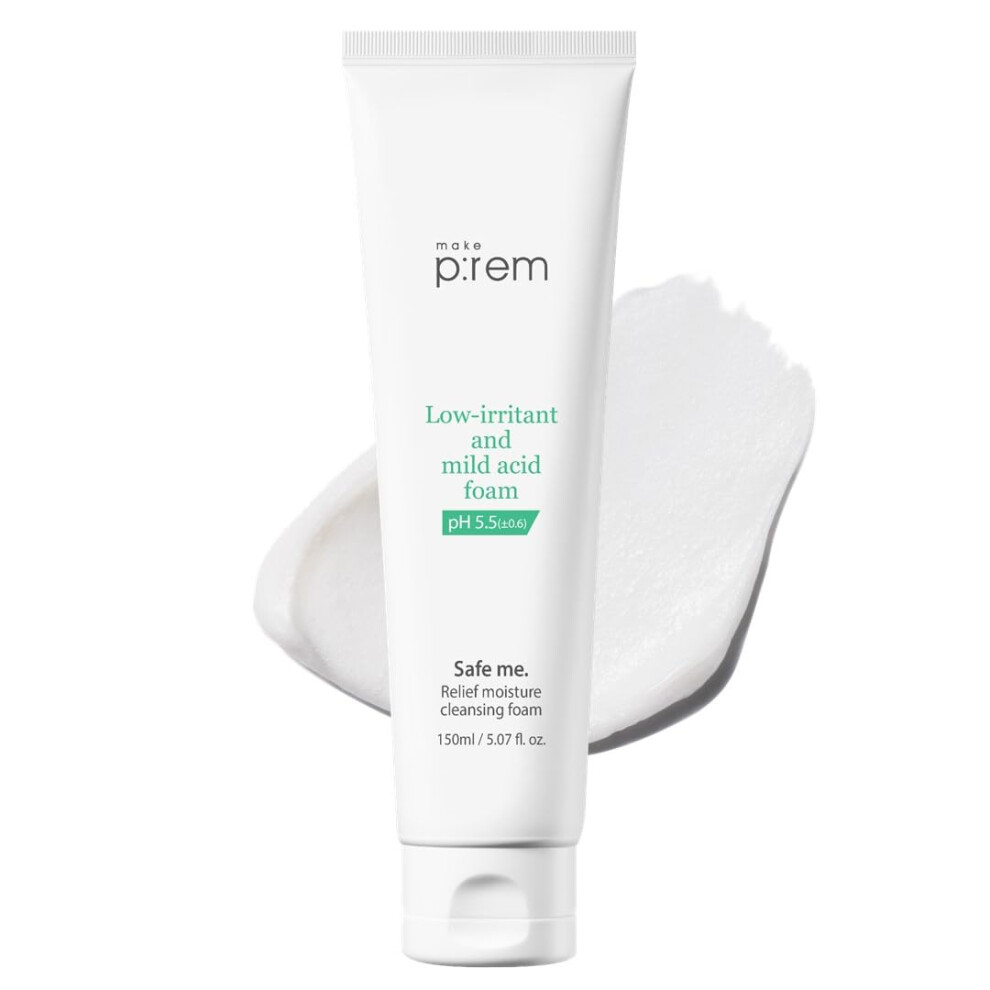 Makep:rem Safe Me Relief Moisture Cleansing Foam 150Ml - Image 5