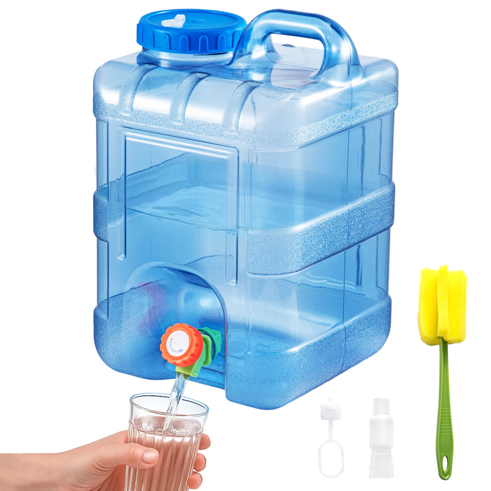 15L Camping Hiking Tap Container Storage Drinking Water Bottle Bucket