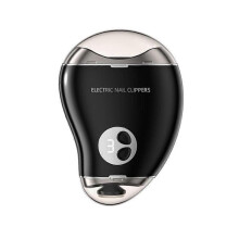 (black) 2 in 1 Electric Polishing Automatic Nail Clippers