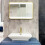 Brushed Brass 700mm x 500mm Backlit Mirror with Colour Change 5