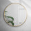 Brushed Brass 600mm Round Backlit Mirror with Colour Change 4