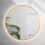Brushed Brass 600mm Round Backlit Mirror with Colour Change 3