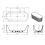 Fluted Modern Freestanding Bath 1700 x 750mm 3