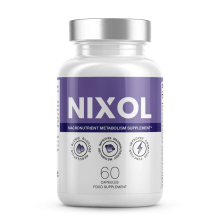 NIXOL Macronutrient Metabolism Support Capsules 1 Month Supply NEW SEALED