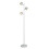 Litecraft Harry Task Floor Lamp Adjustable 3 Light - Matte Grey 1