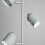 Litecraft Harry Task Floor Lamp Adjustable 3 Light - Matte Grey 5
