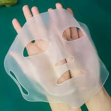 (1PC White) 3D Silicone Facial Mask Fixed Tools Hook Ear Style -Reusable,Prevents Mask Slipping & Moisture Evaporation