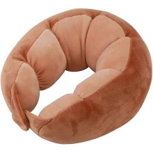 U Shaped Pillow Pea Style Car Travel Pillows Memory Foam Pillow Nap Neck Support Cushion Portable Headrest
