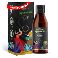 Ulei de Păr Satthwa Kalika - 150ml, Soluție Ayurvedică Anti-Gri pentru Bărbați și Femei