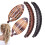 Aaiffey 4pcs Clips de Cabelo Vintage para Cabelos Cacheados e Espessos 1