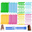 40PCS Curlers de Cabelo Mágicos Sem Calor em 2 Estilos com 4 Ganchos para DIY 1