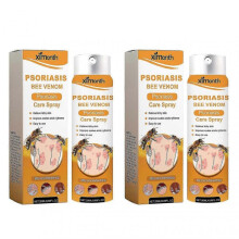 (2pcs) Bee-venom Spray For Psoriasises Portable Anti-itch Body Care Liquids For All Skin Types