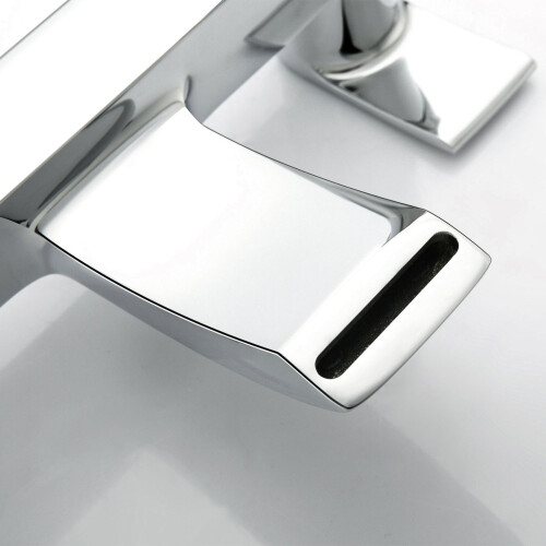 NES Home Vago Modern Waterfall Bath Shower Mixer Tap 1