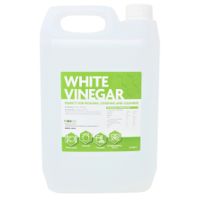 Hexeal White Vinegar 5L – Food Grade - Cooking, Cleaning, Pickling & Baking