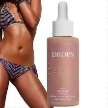 (2pcs) Sunless Tanning Drops,Self Tanning Drops for Dark Fake Tan