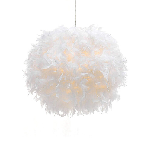 Φτερό κρεμαστά φώτα Σύγχρονη κρεμαστή λάμπα οροφής σκιά Home Decor