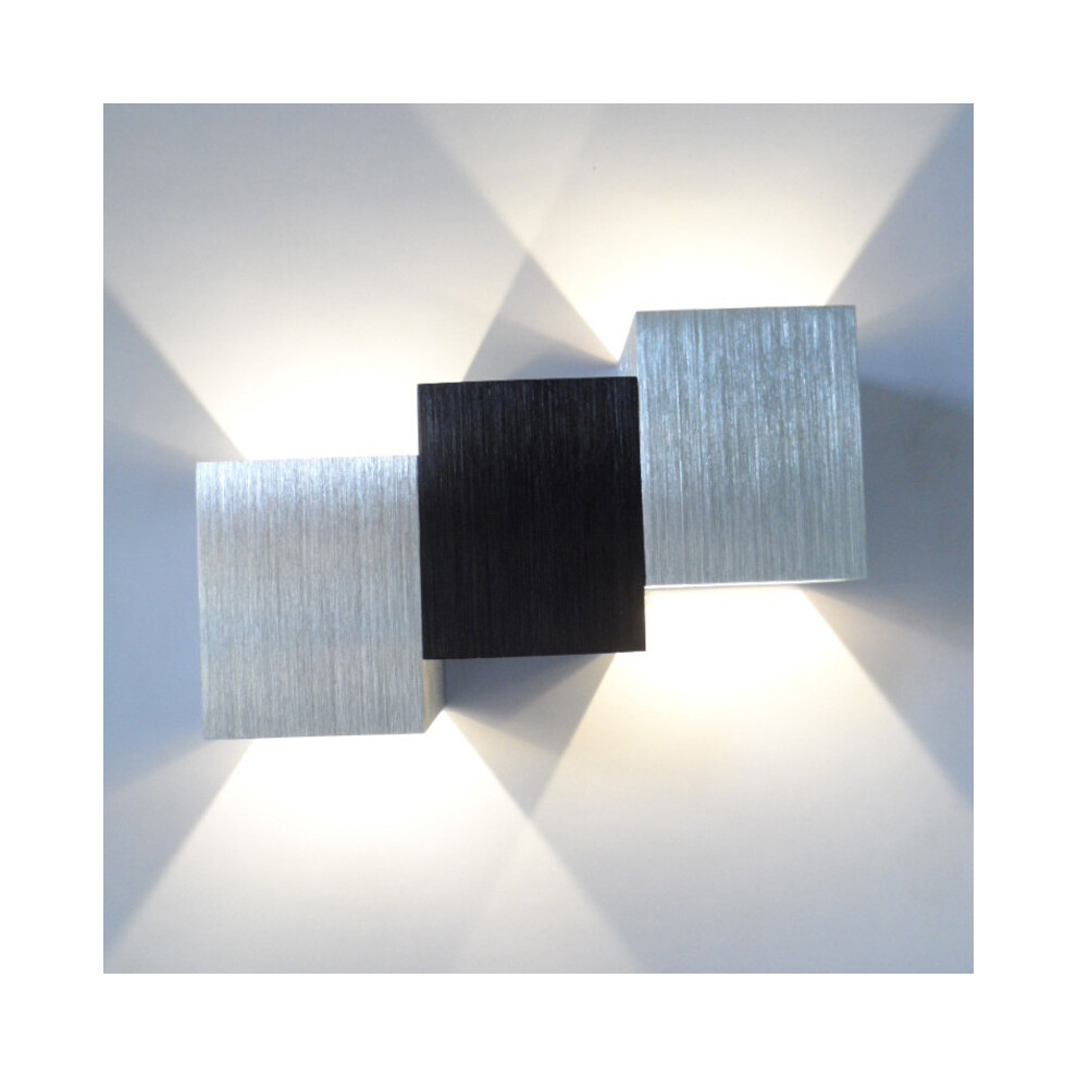 Modern LED Wall Lights Sconce Up Down Wall Lamp Night Light for Living Room Bedroom Wall Lighting Store Living Room Hotel Bar, 6W Cool White