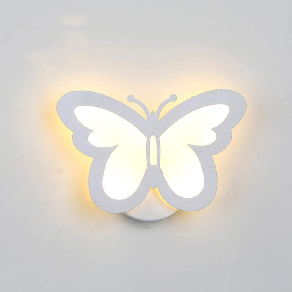 Creative Butterfly Wall Lamp Modern Acrylic Wall Light Led Wall Light Indoor Wall Sconce Warm White Minimalist Wall Lamp