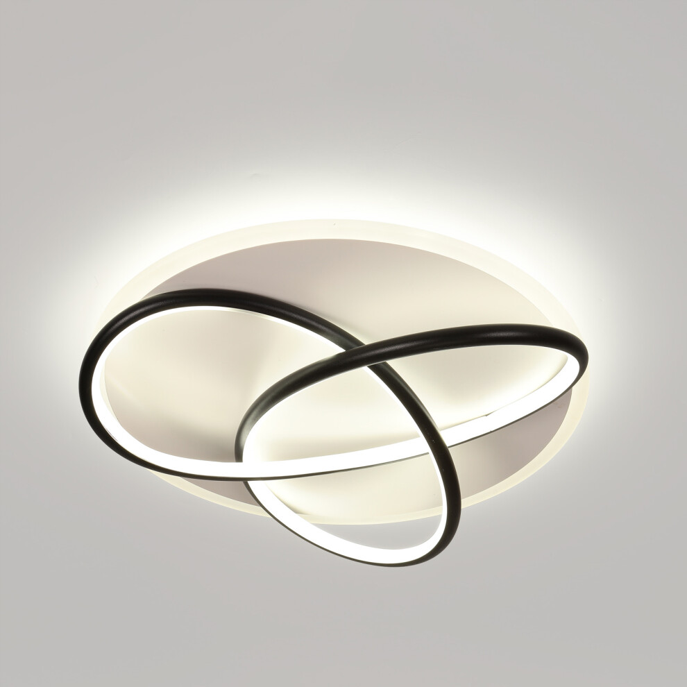 Plafonnier Led Plafonnier Intérieur Moderne 6000K Plafonnier En Acrylique Pour Couloir De Cuisine De Chambre À Coucher