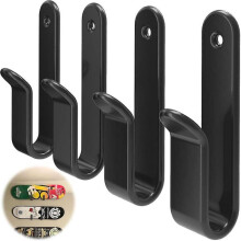 (4Pcs) Horizontal Snowboard Wall Mount Clips, Snowboard Rack Wall Mount, Snowboard Mount Storage, Snowboard Display Wall Mount