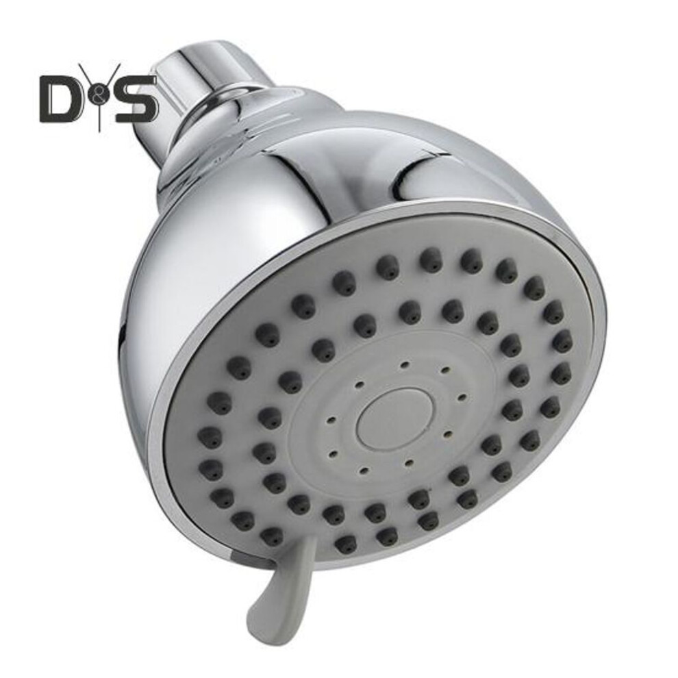 Shower Sprayer With Anti-clogging Silicone Water Outlet 3 Water Discharge Modes Leak-proof Water Flow Options Shower Head