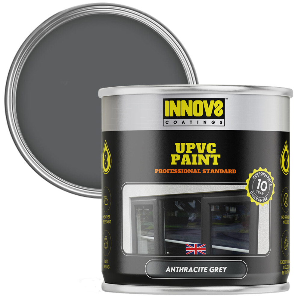 uPVC Paint - 750 ml Anthracite Grey - Satin Finish - 10 Year Guarantee