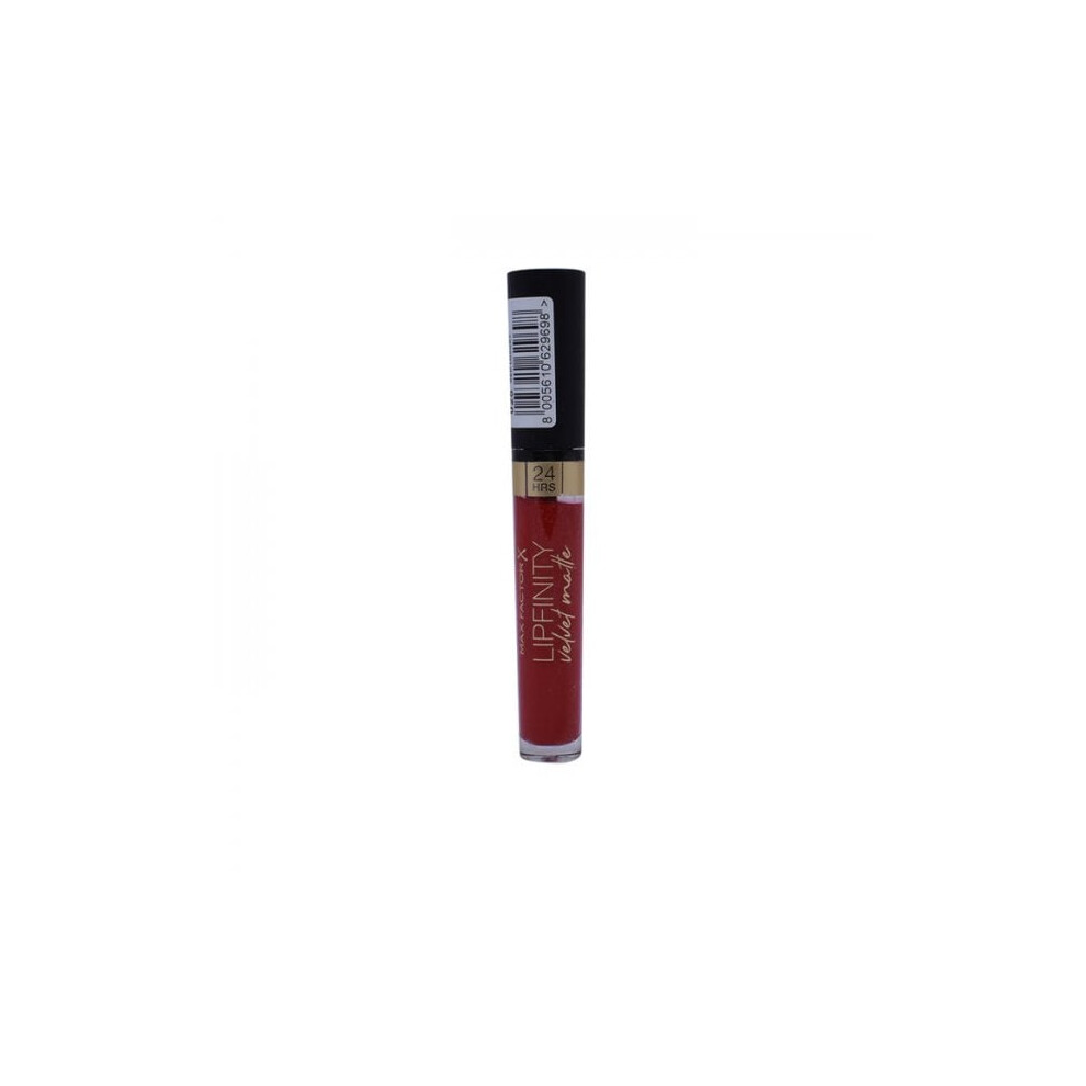 Max Factor Lipfinity Velvet Matte Lipstick - 025 Red Luxury