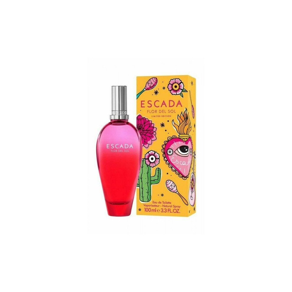 Escada Flor Del Sol Limited Edition 100ml EDT Spray