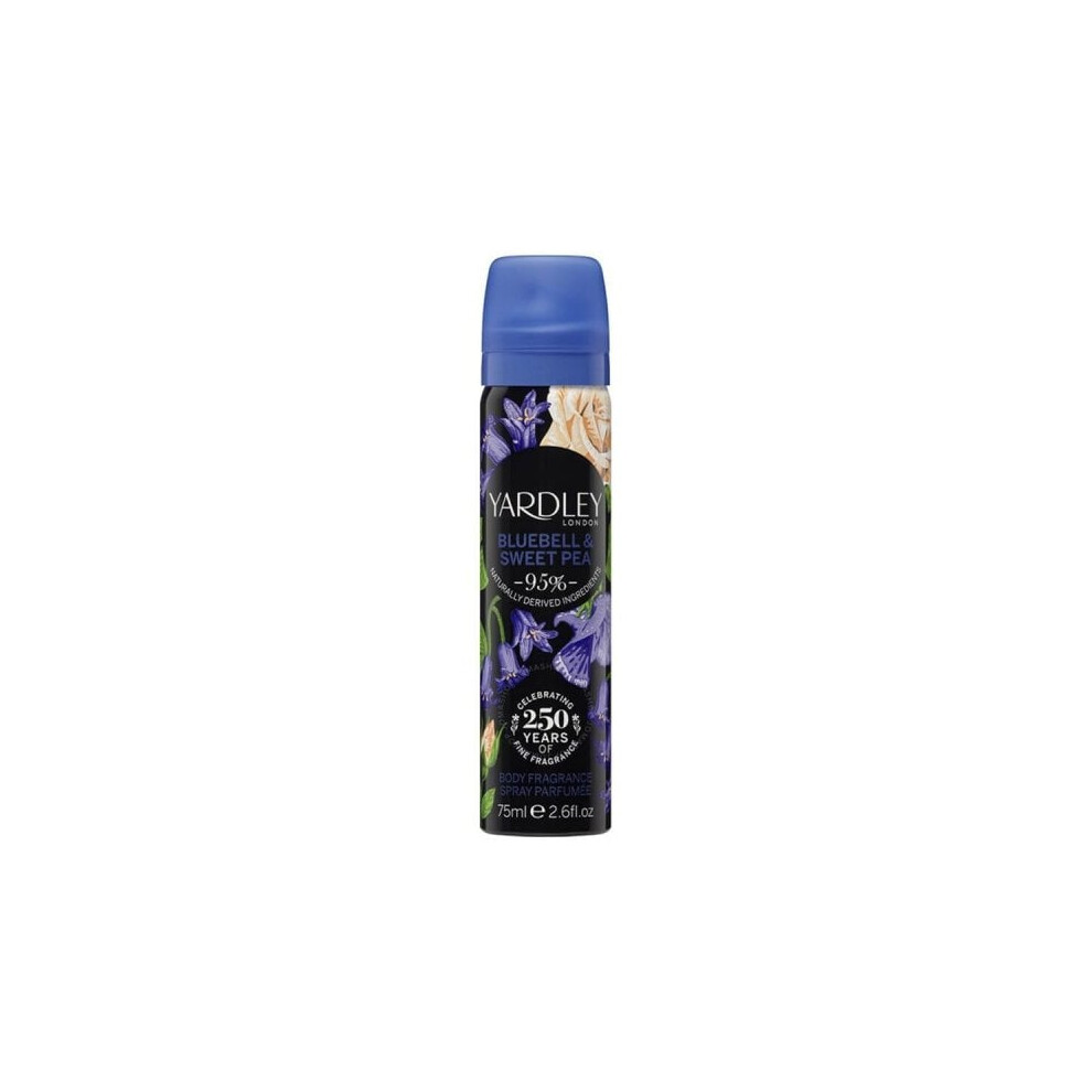 Yardley Bluebell And Sweetpea 75Ml Body Spray