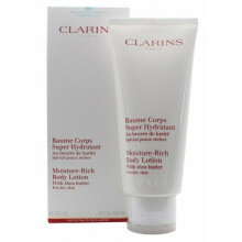 Clarins Dry Skin Moisturising Body Lotion With Shea Butter Unisex 200ml