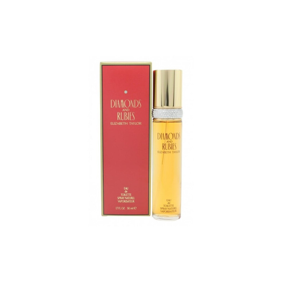 Elizabeth Taylor Diamonds & Rubies 50ml EDT Spray