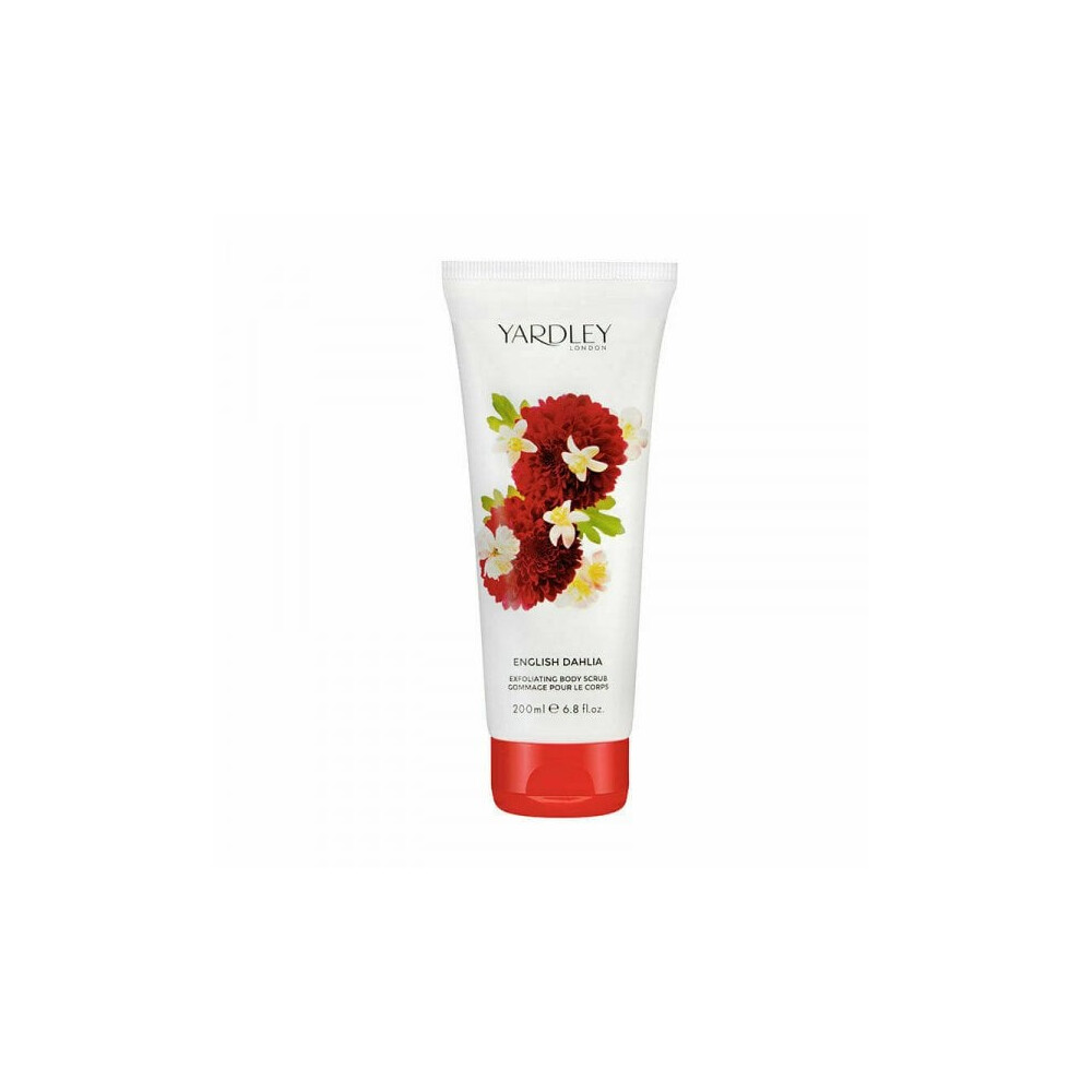 Yardley English Dahlia Body Scrub 200Ml Green
